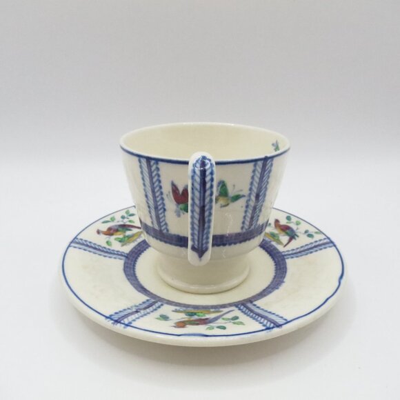 Copeland Late Spode June Demitasse Cup & Saucer Set of 4 Bone China England - Picture 4 of 16